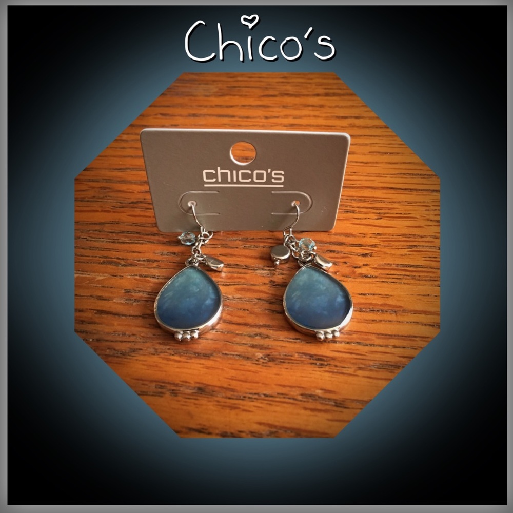 Chico’s Teardrop Dangle Earrings